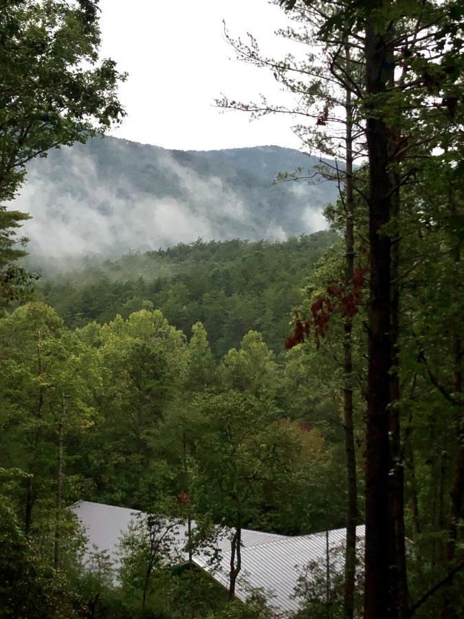 Mountain-Top Cabin Get-Away With Hot Tub And A View Sautee Nacoochee Eksteriør billede
