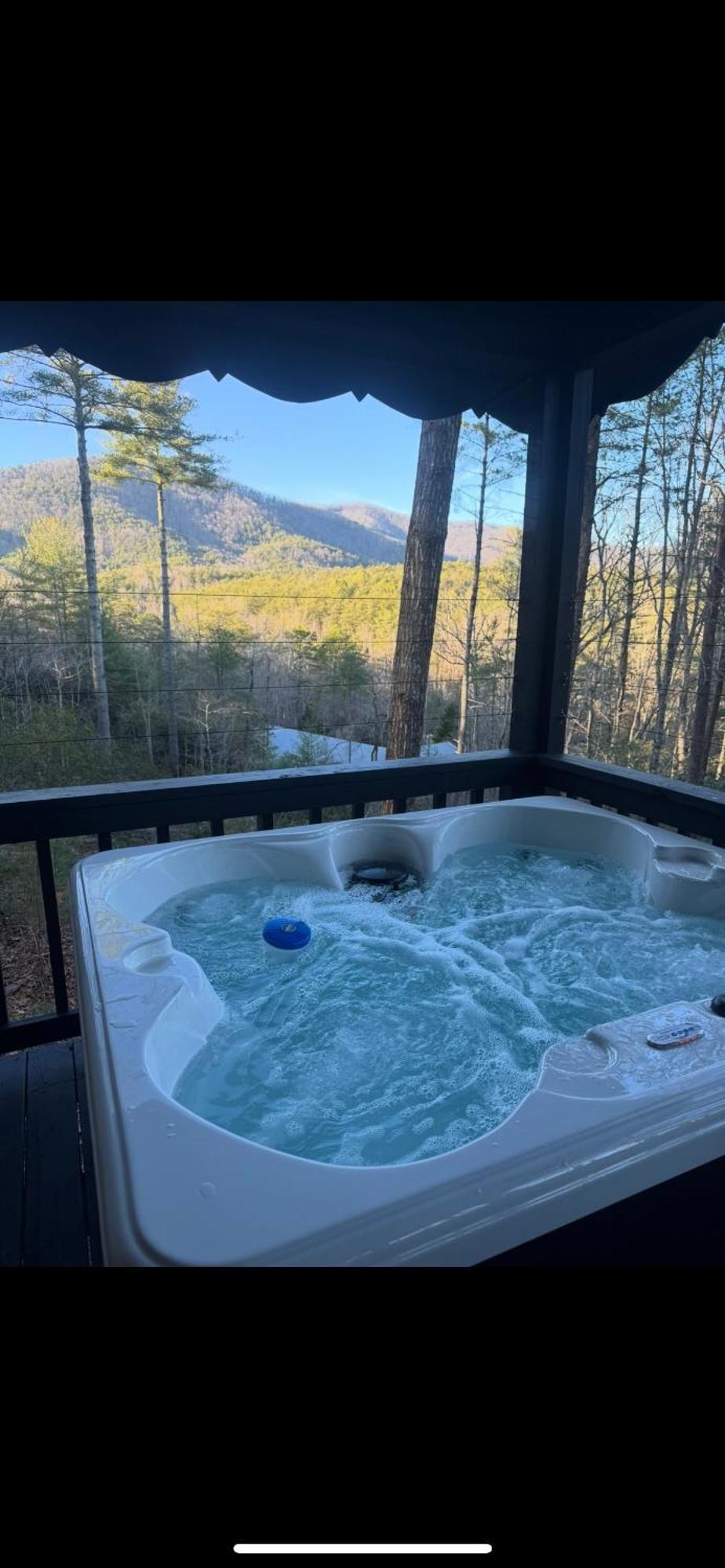 Mountain-Top Cabin Get-Away With Hot Tub And A View Sautee Nacoochee Eksteriør billede